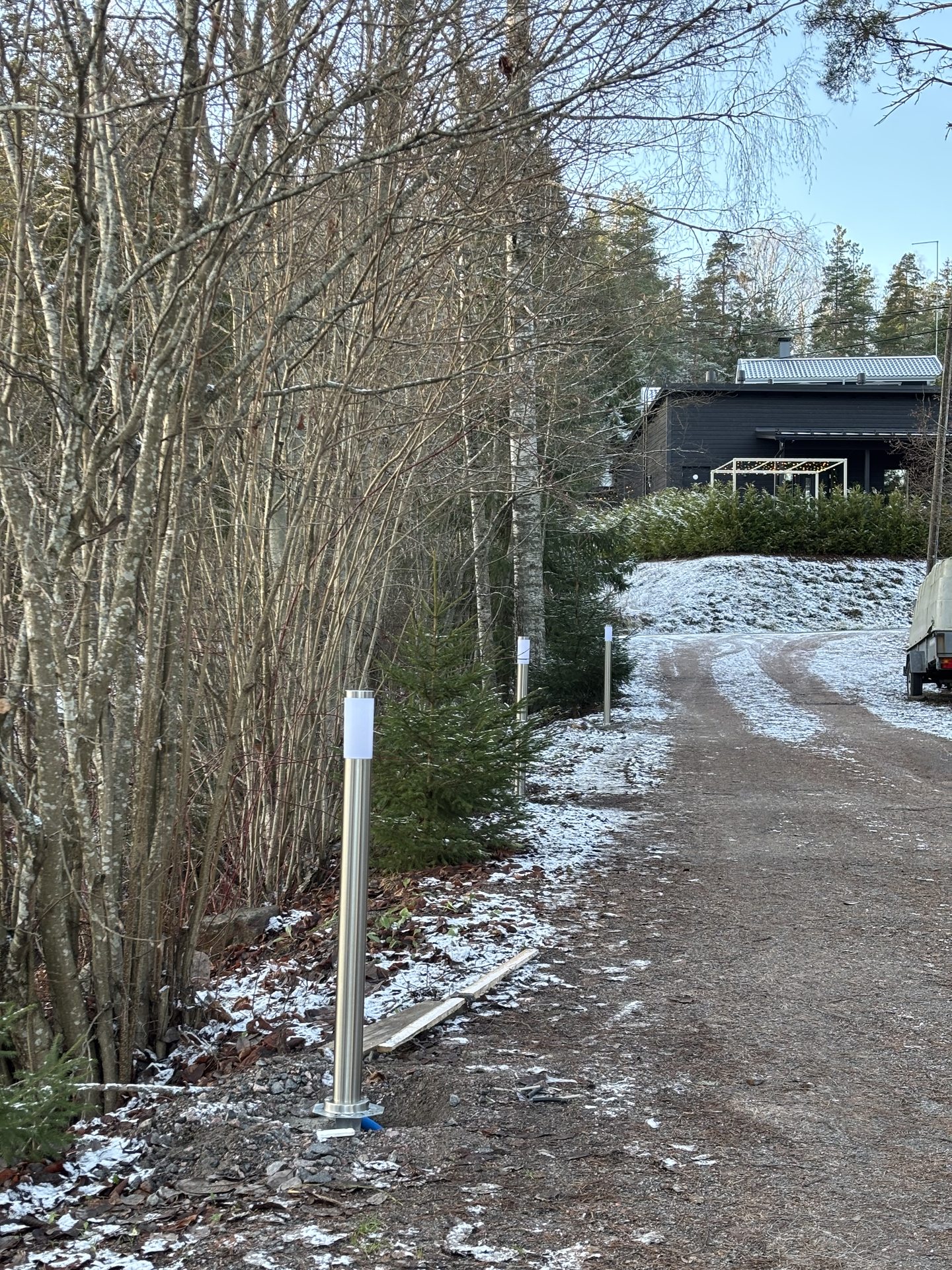 Ulkovalaistuksen asennus